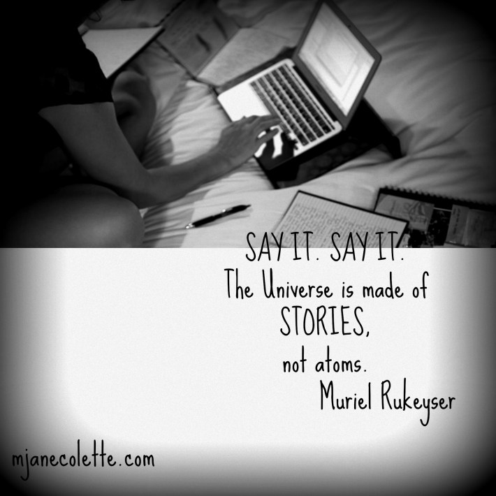 mjc-Say it Say It Muriel Rukeyser