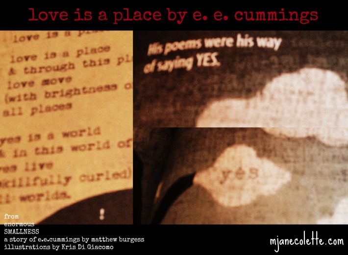 mjc-love is a place ee cummings