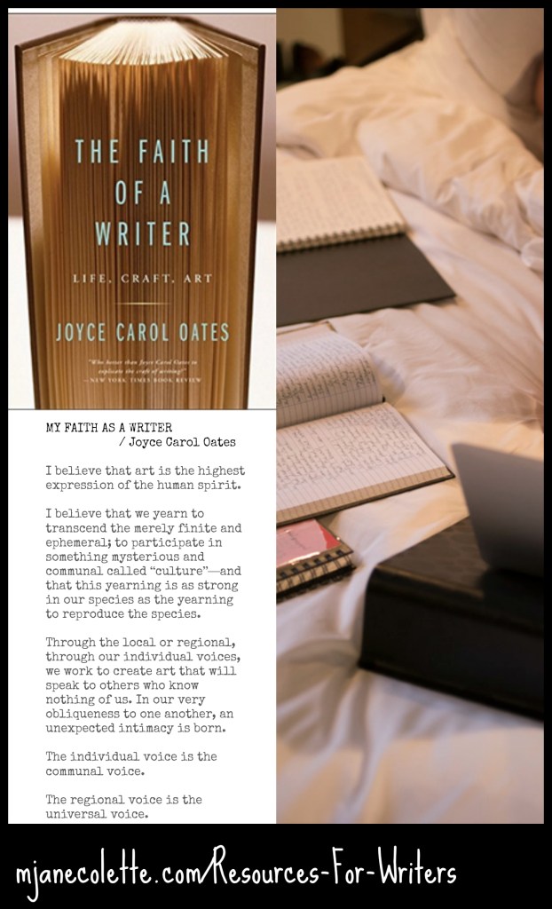 mjc-Jco Faith Of A Writer