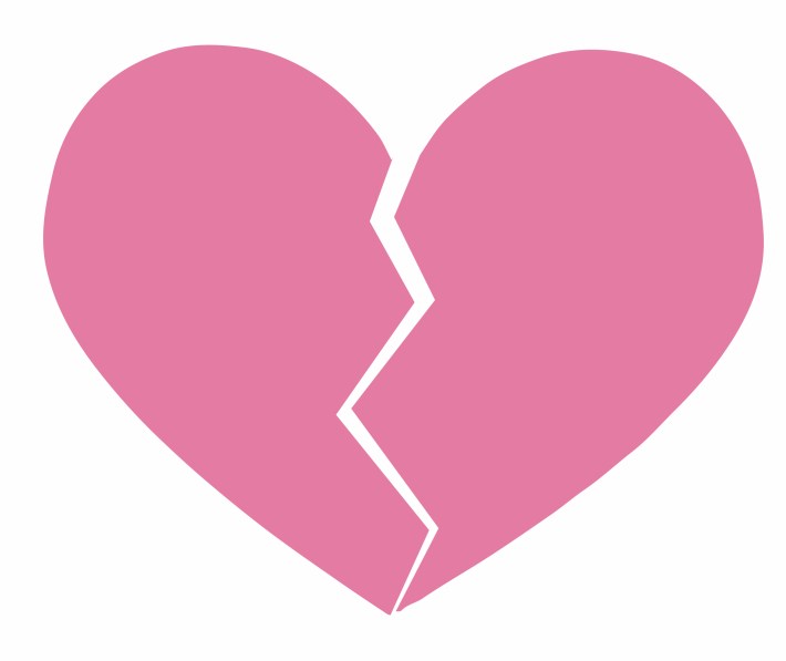 pink-heart-paint-broken